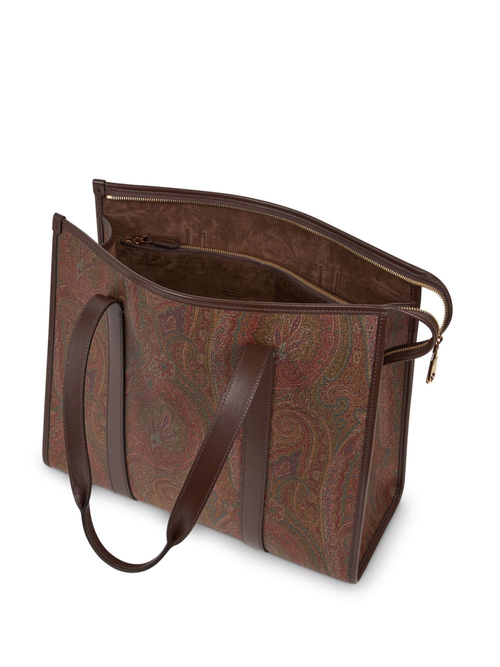 paisley-motif tote bag - 5