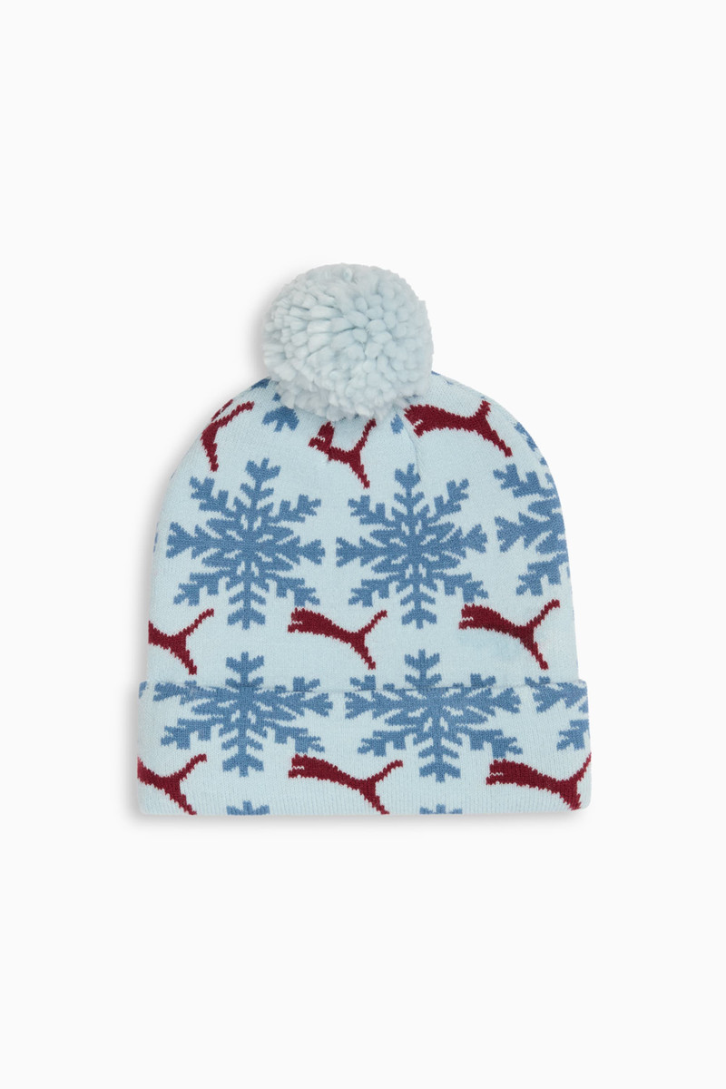 Fair Isle Winter Pom Pom Beanie - 1