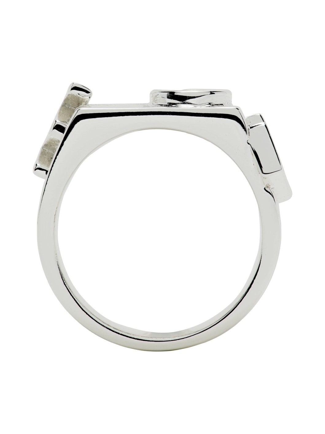 Silver Logo Ring - 2