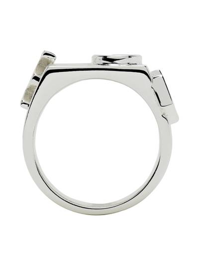 FENG CHEN WANG Silver Logo Ring outlook