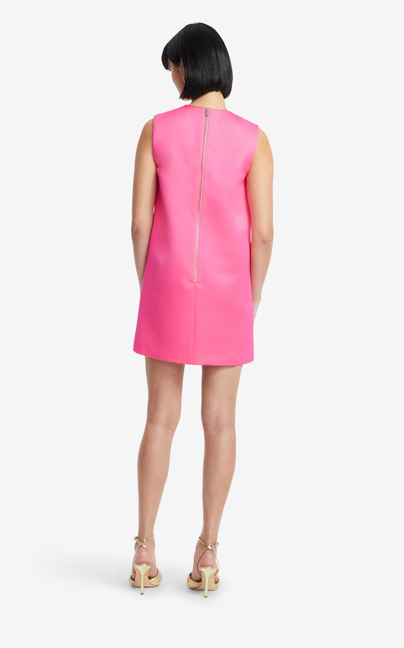 Yvonne Appliquéd Mini Dress fuchsia 6