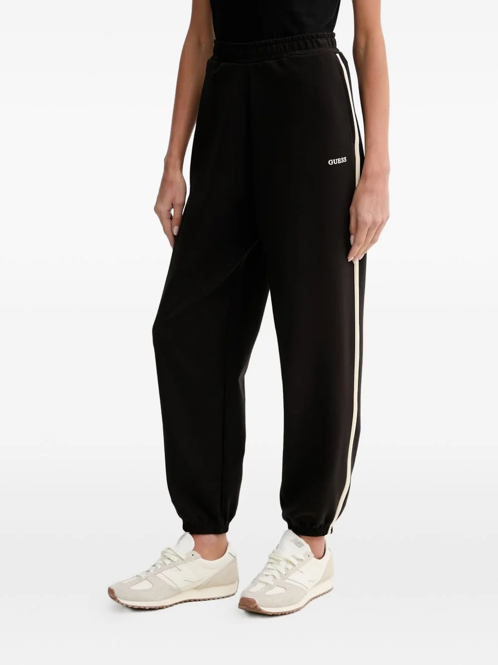 Jasmine logo-print side-stripe track pants - 1