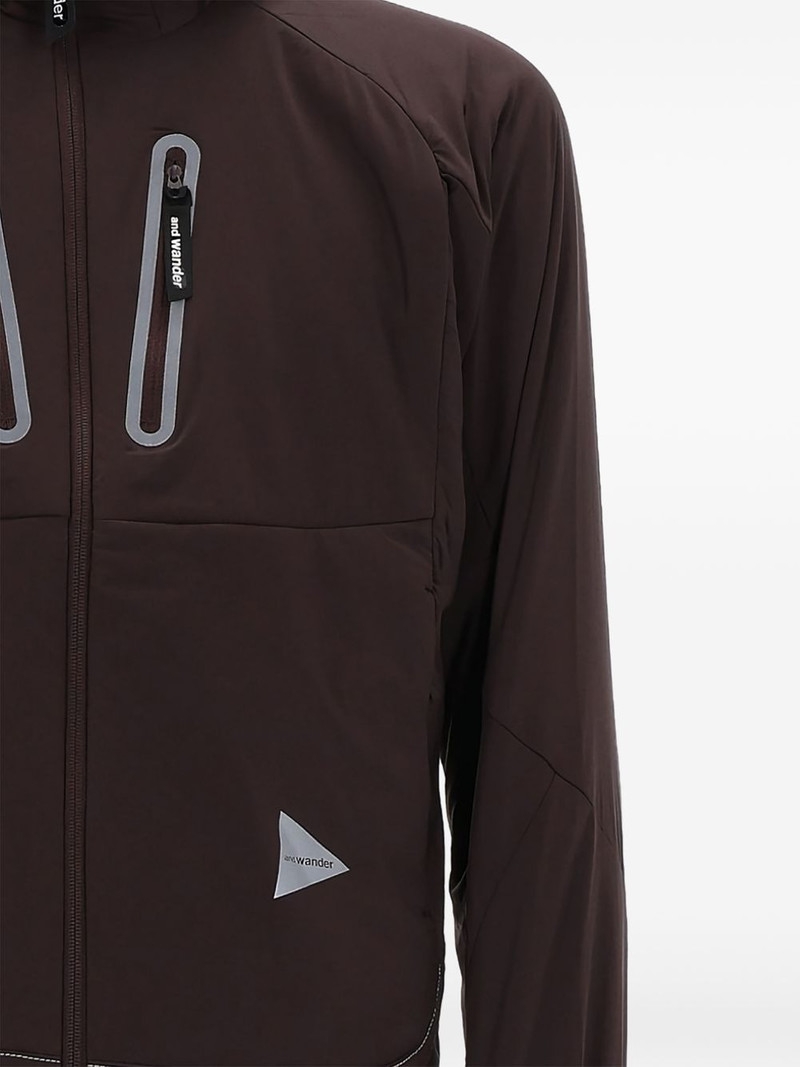 and Wander Alpha AIR hooded zipped jacket outlook