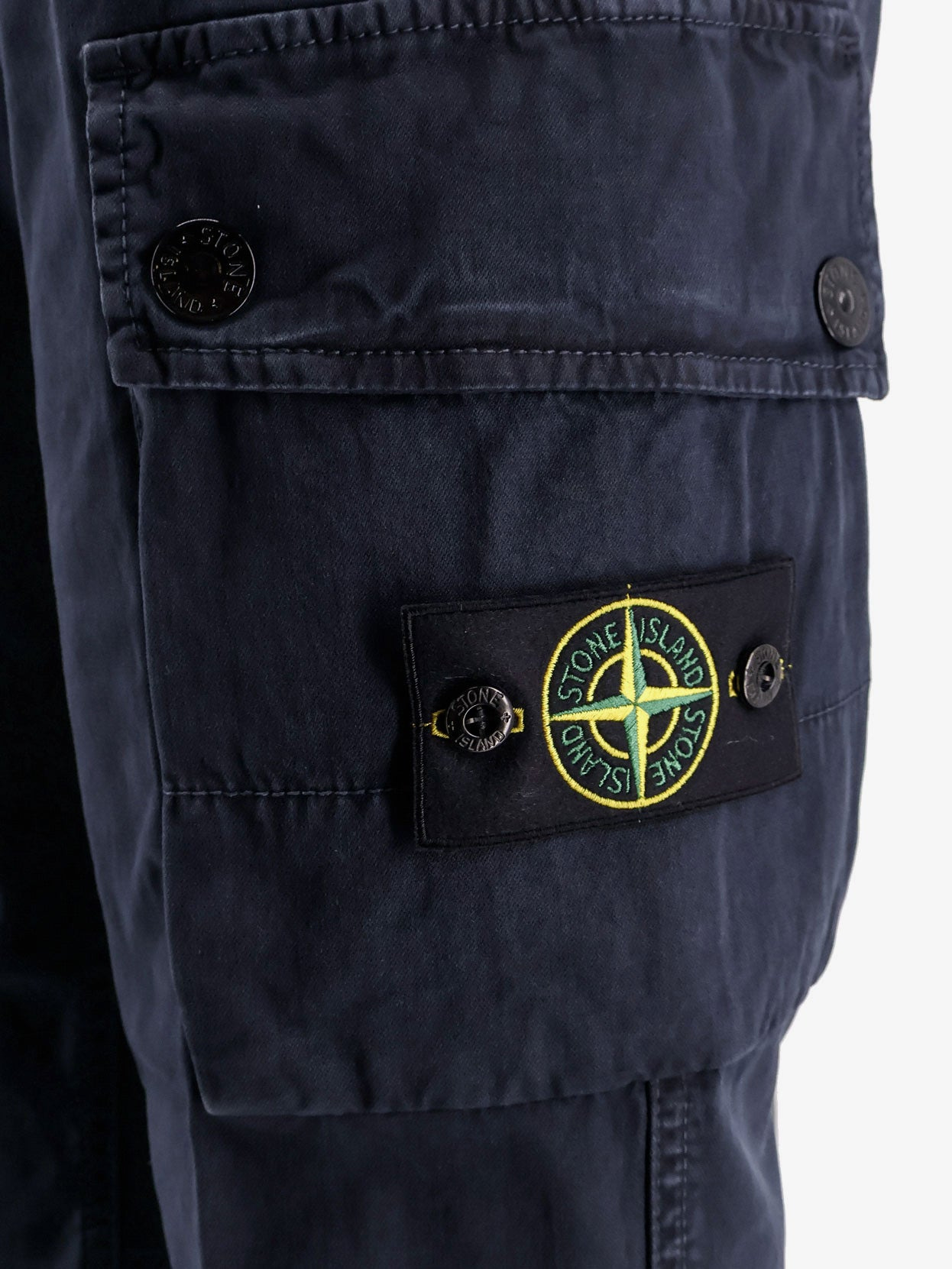 Stone Island Men Organic Cotton Trousers - 3