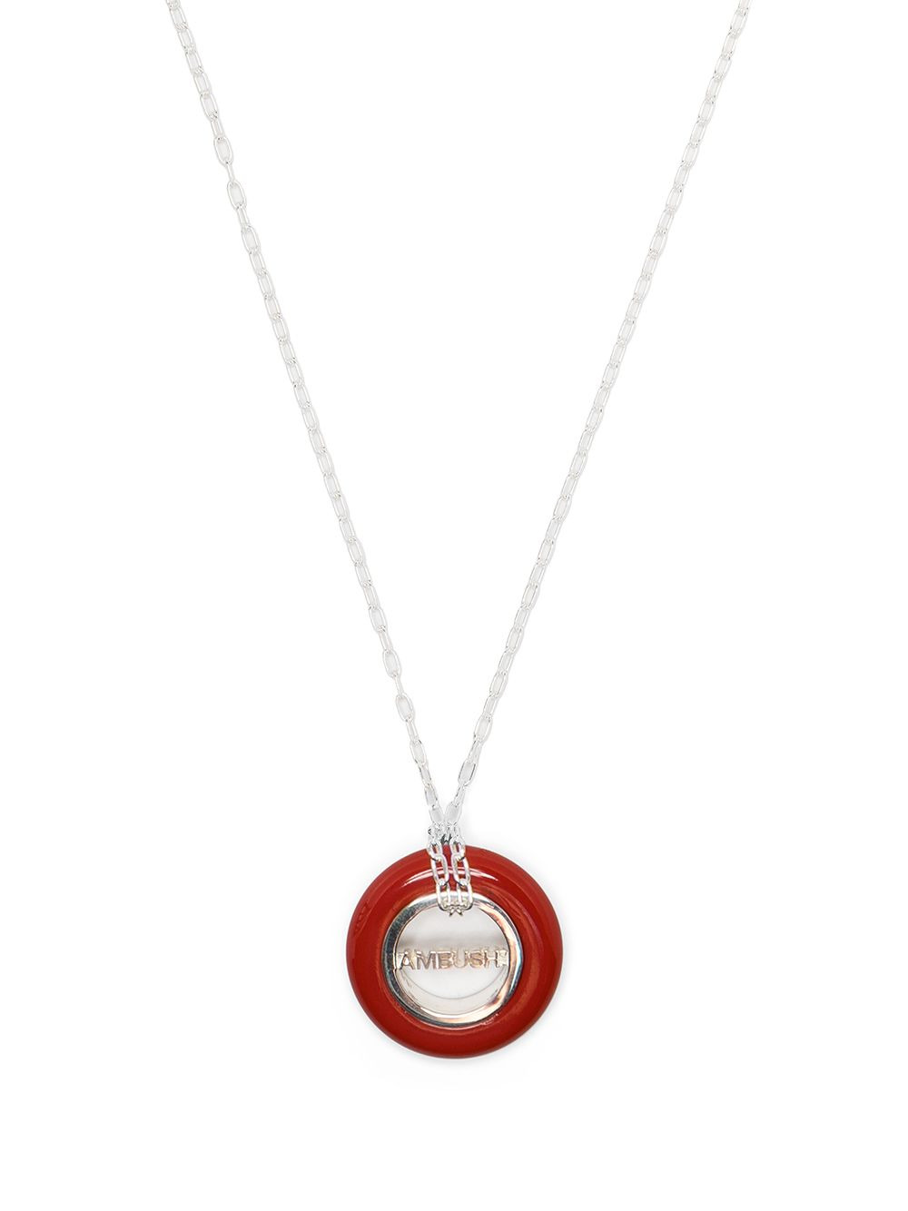 logo-pendant necklace - 3