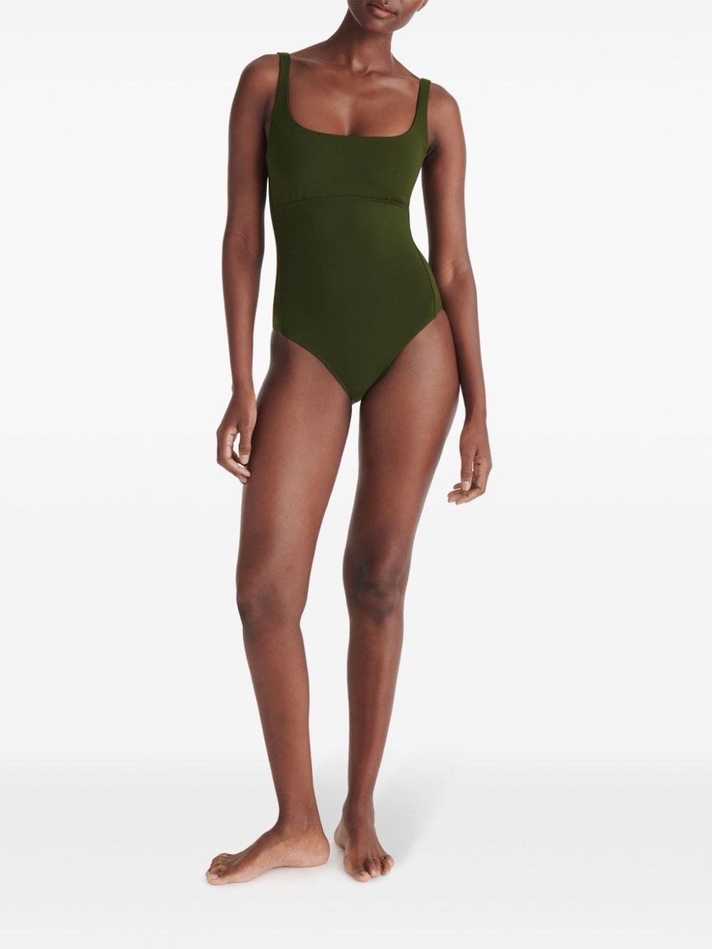 Arnaque square-neck swimsuit - 3