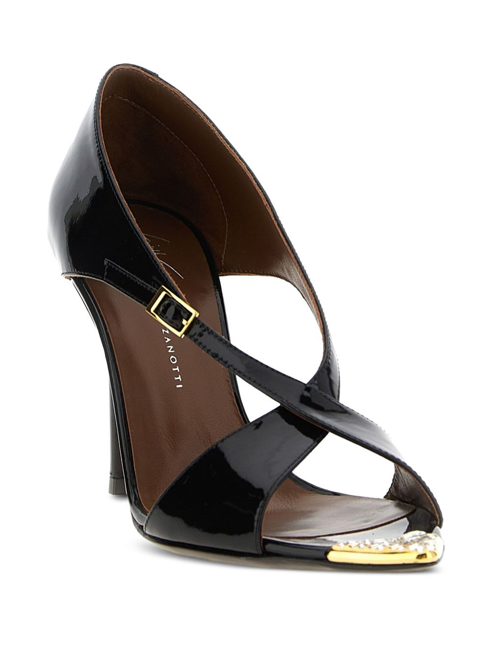 105mm Intrigo embellished stiletto heeled sandals - 2