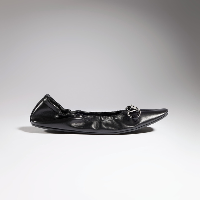 Women's ballet flat with Horsebit - 1