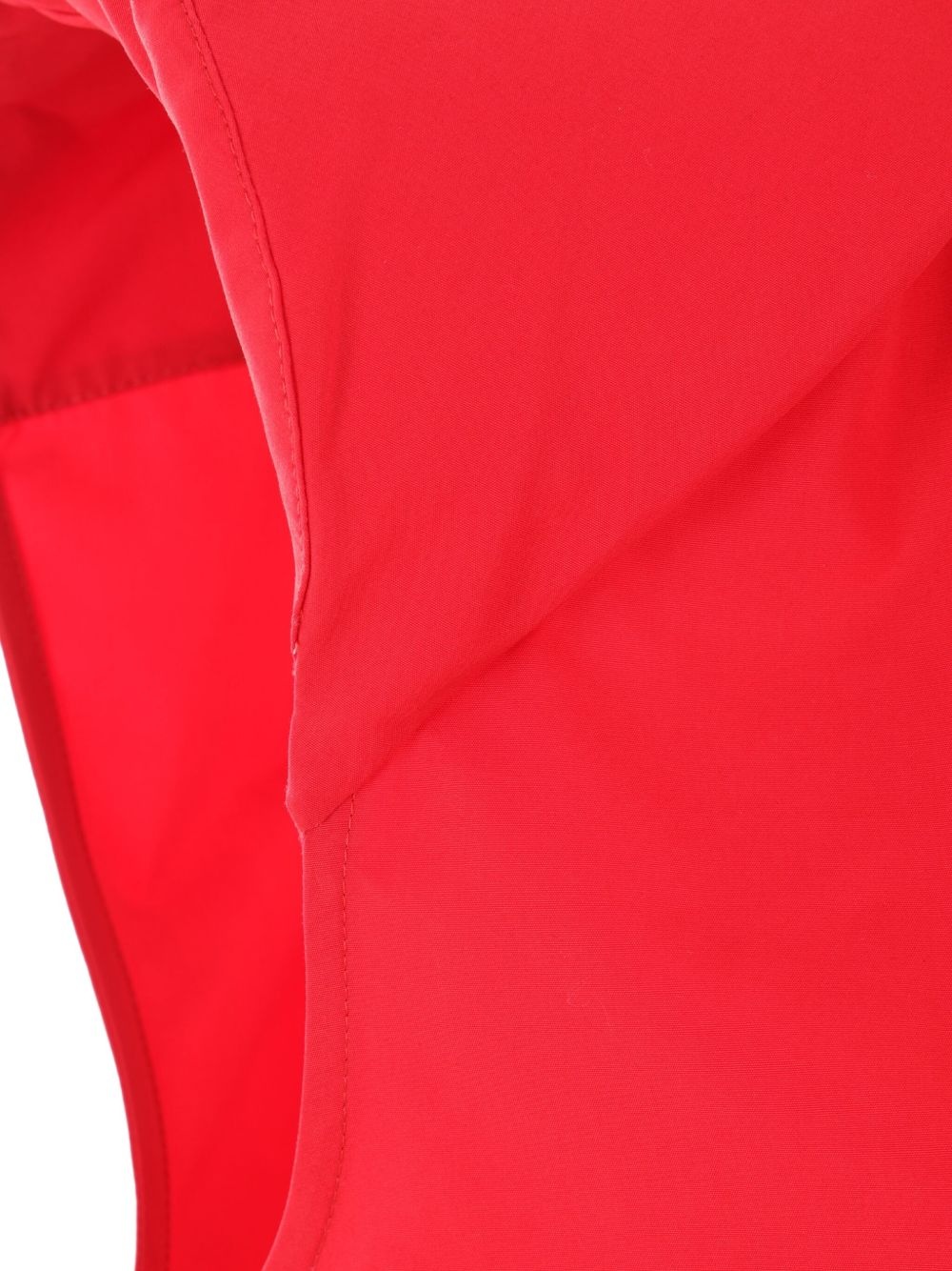 padded-shoulder sleeveless shirt - 4