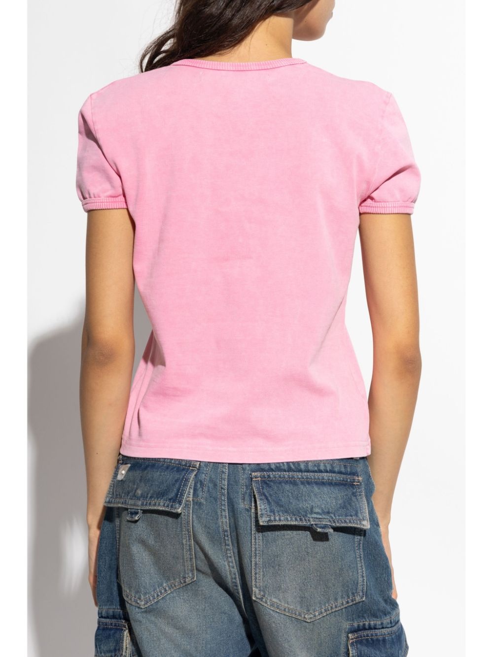logo print t-shirt - 4