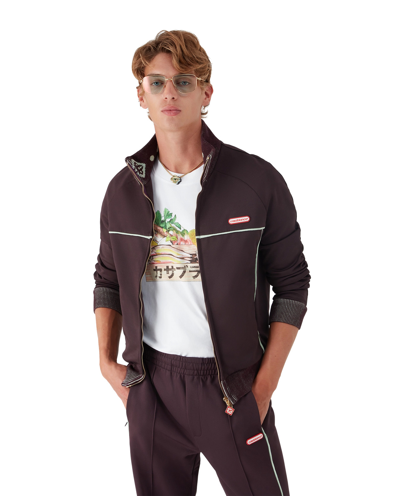 Tricot Track Jacket | Casablanca Paris - 4