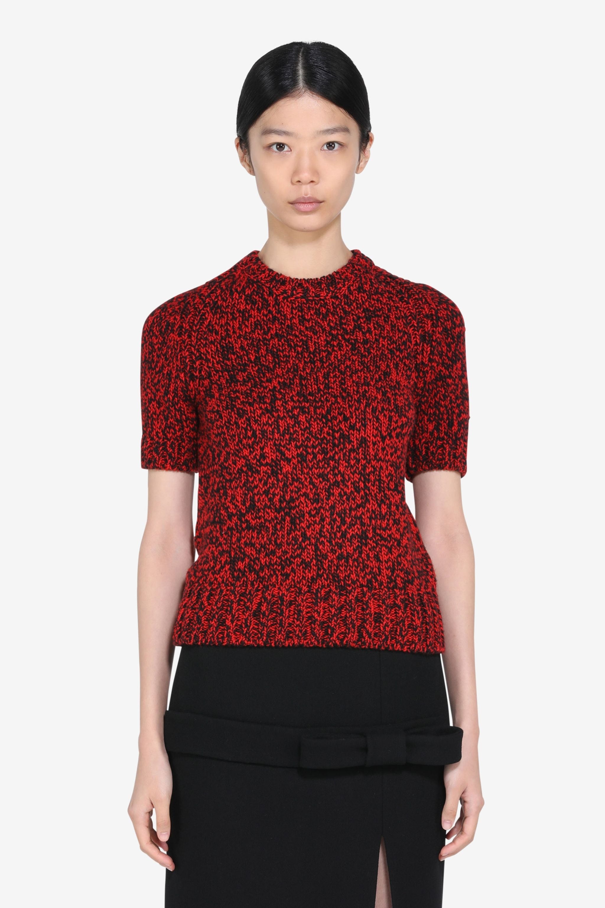 MÉLANGE-KNIT TOP - 1