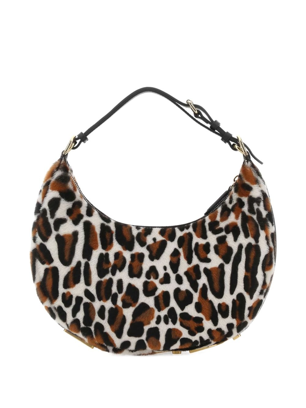 small Fendigraphy leopard-print shoulder bag - 2