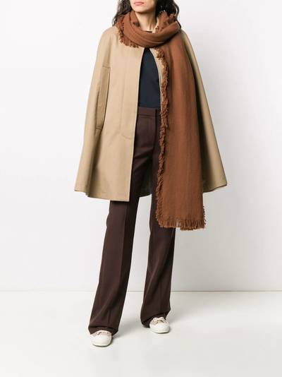 Mackintosh fringed oversized scarf outlook