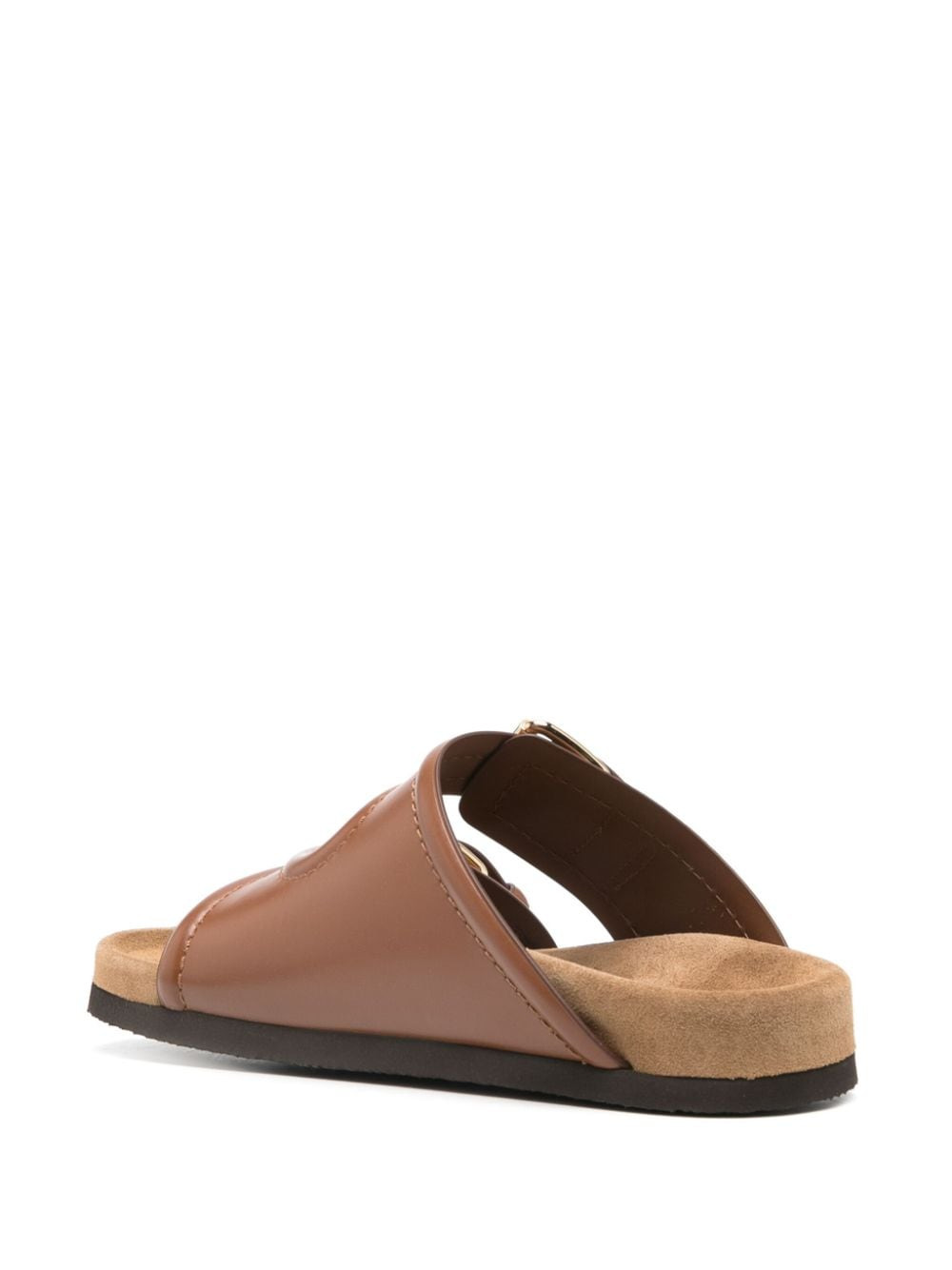 Valentino Garavani Sandali In Pelle Con Logo Vlogo - 2