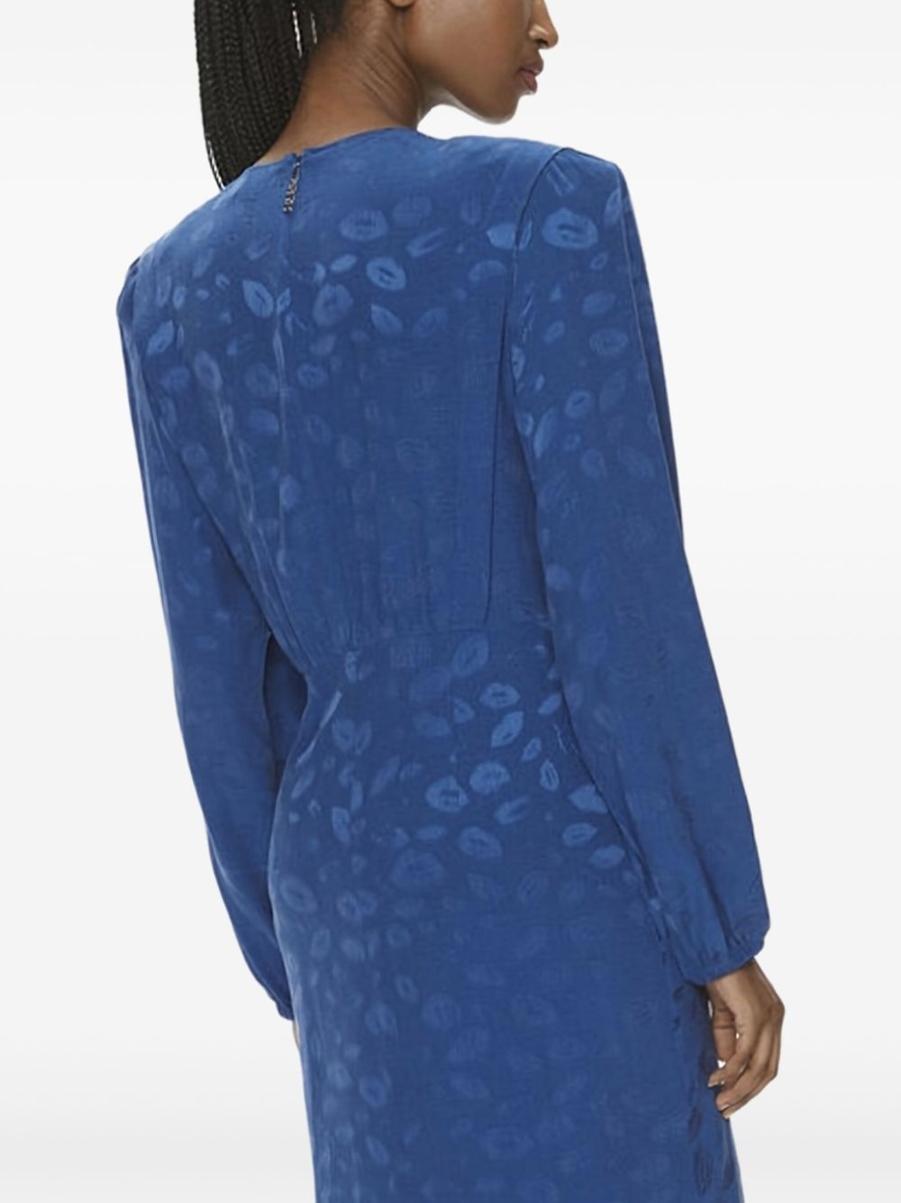 jacquard midid dress - 2