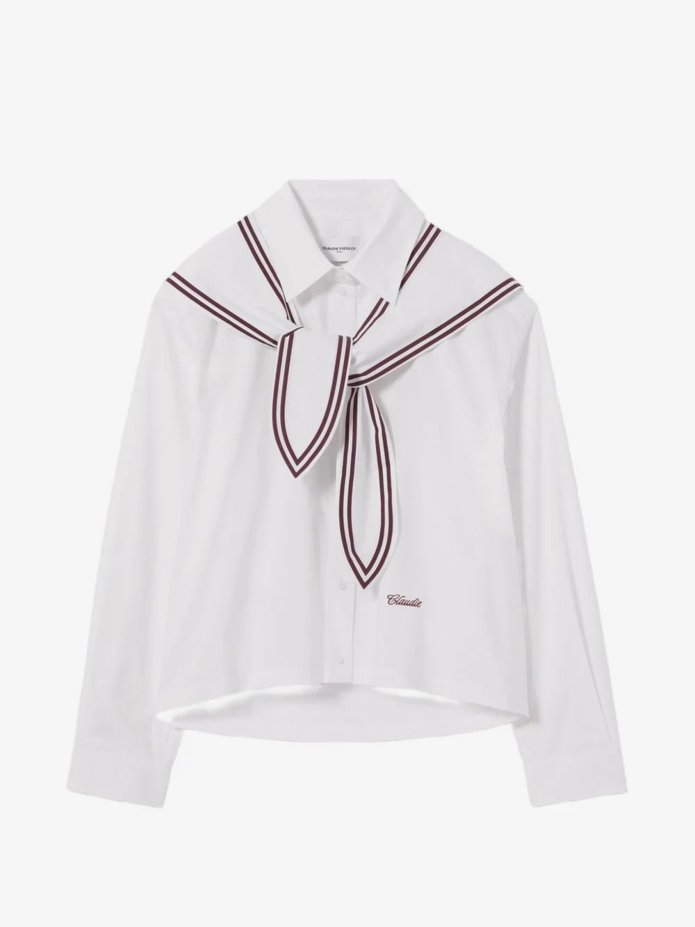 cotton poplin shirt - 1