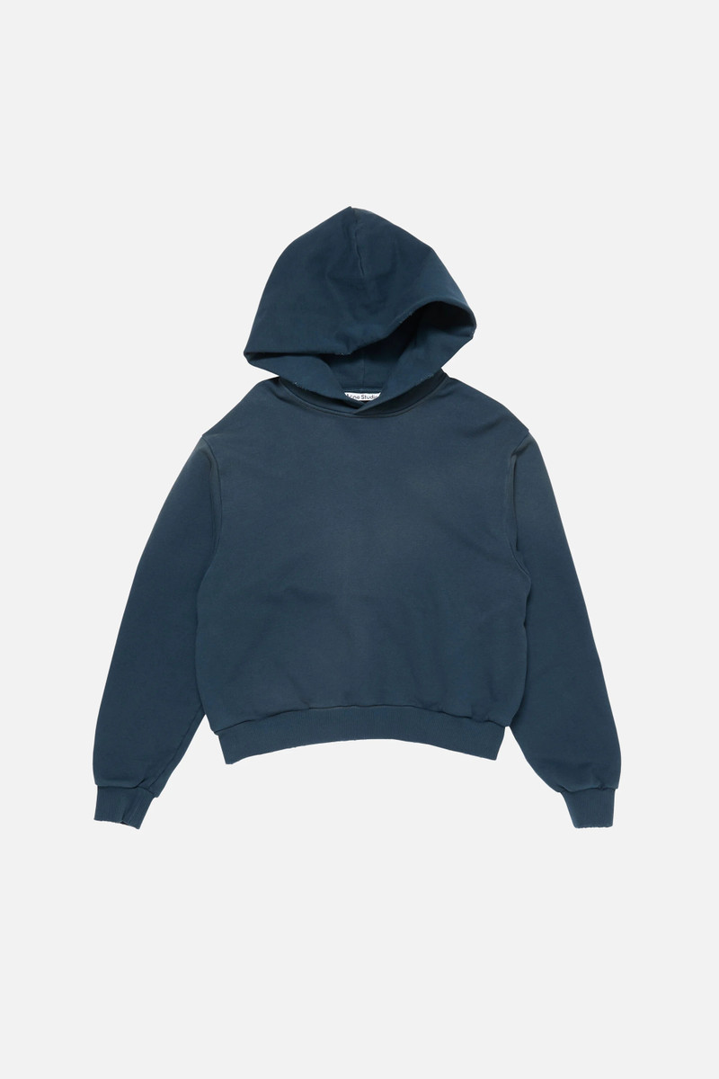 Logo hooded sweater - Deep blue - 1