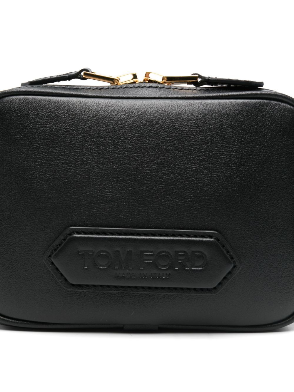 small leather messenger bag - 4