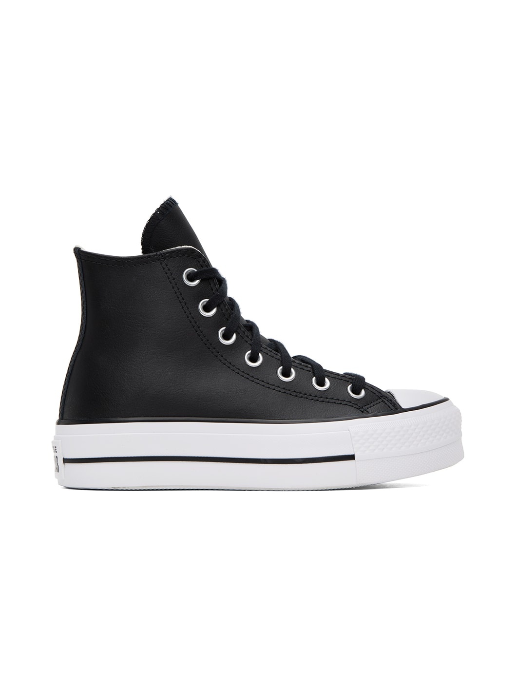Black Chuck Taylor All Star Lift Sneakers - 1
