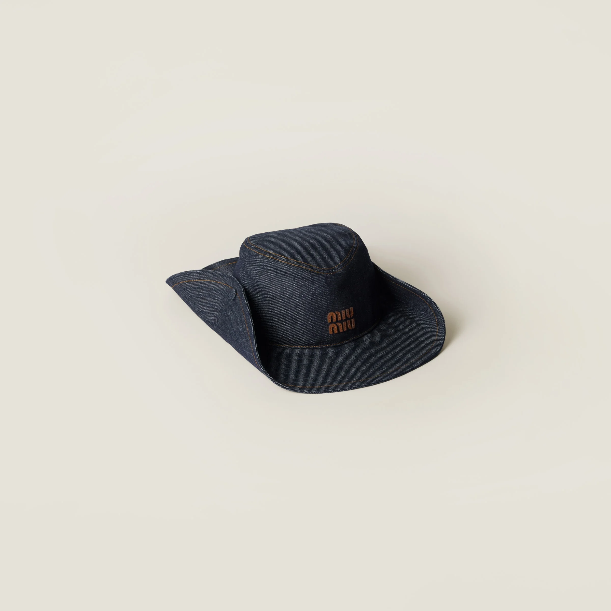 Denim cowboy hat - 1