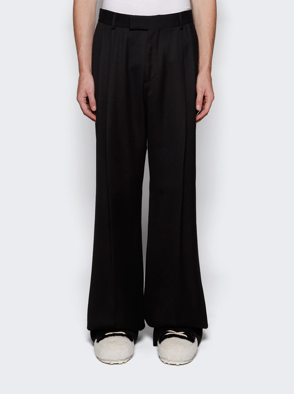 Double Pleated Pant Black - 3