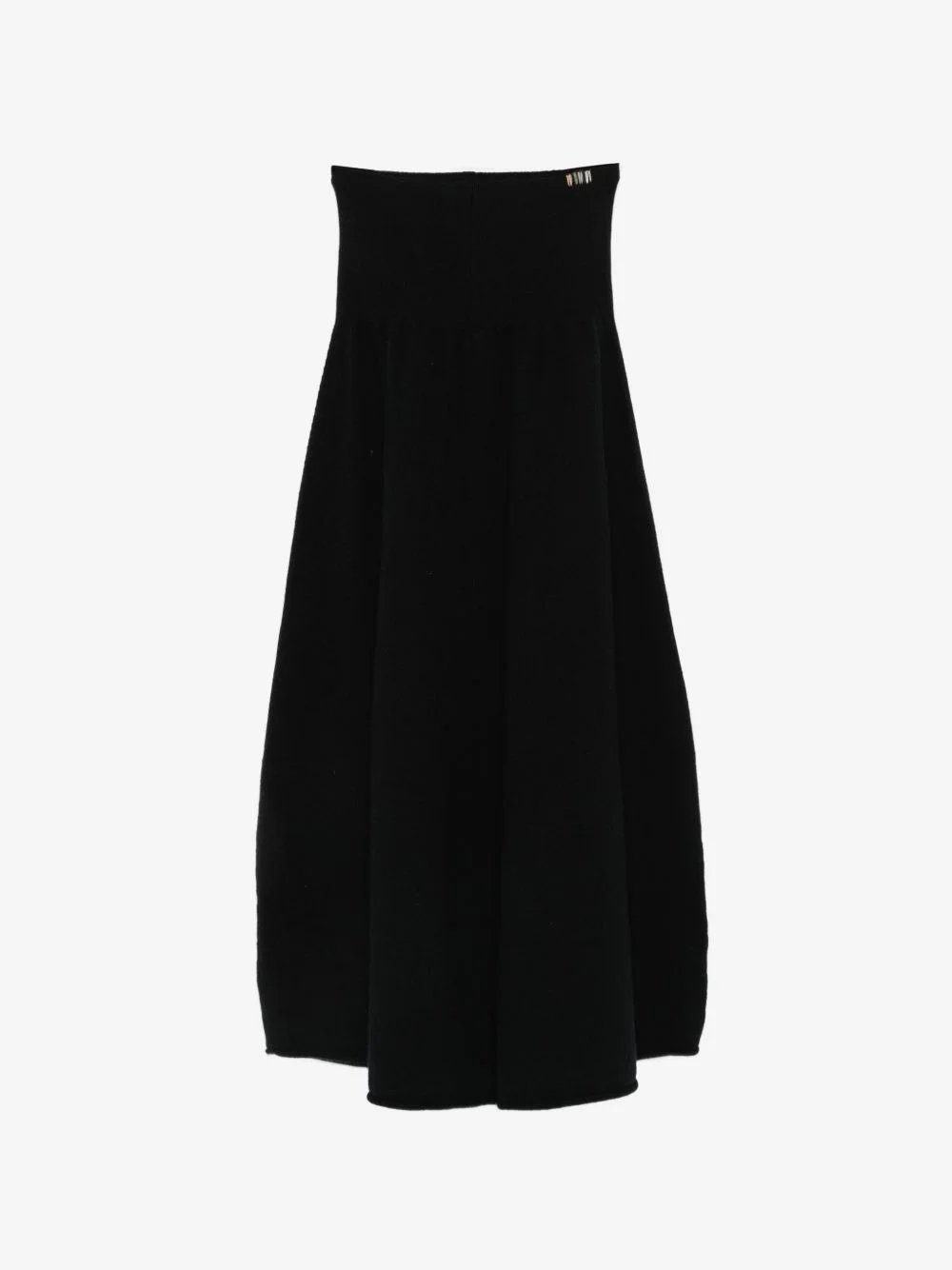 cashmere A-line skirt - 1