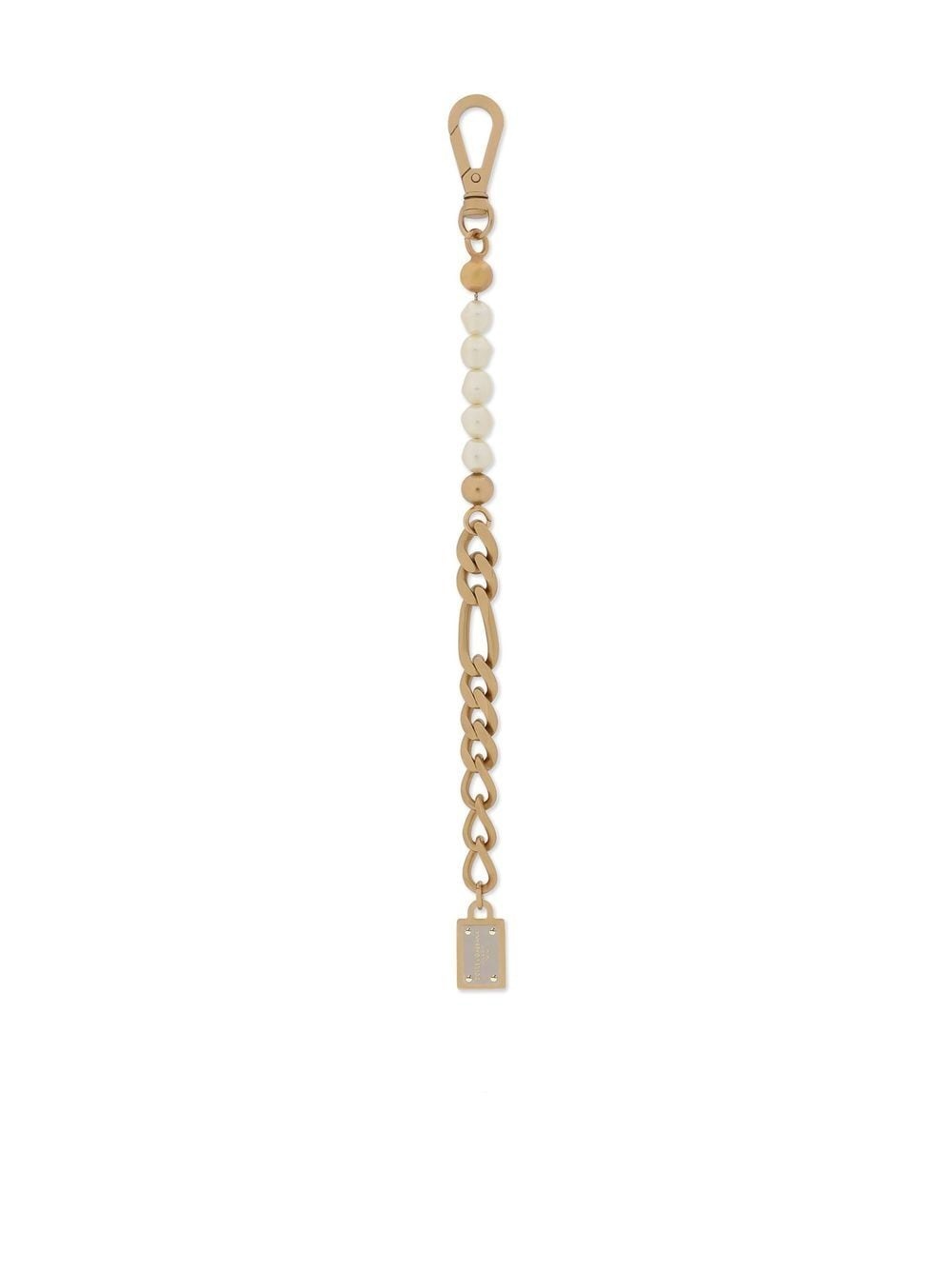 logo-plaque chain-link bracelet - 2
