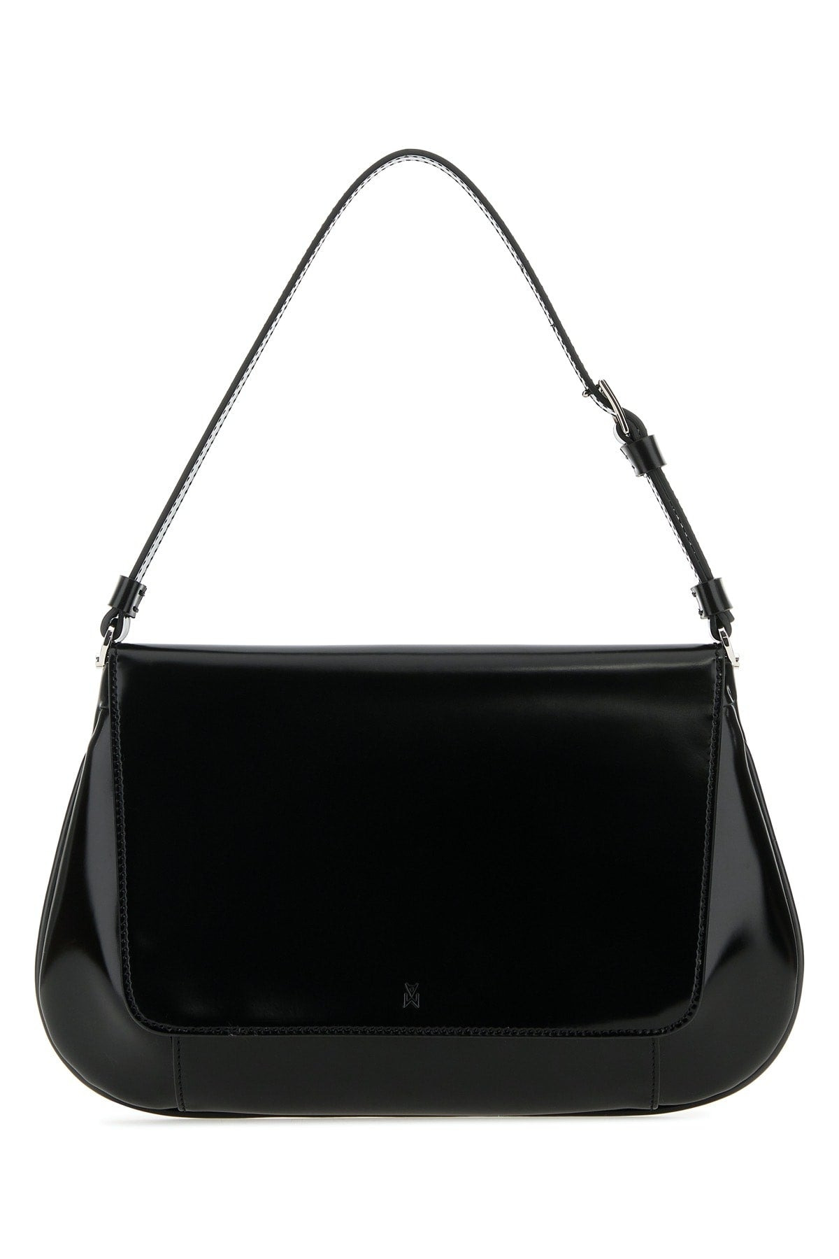 Amina Muaddi Women Ami Spazzolato Black  Silver Hardwa - 3