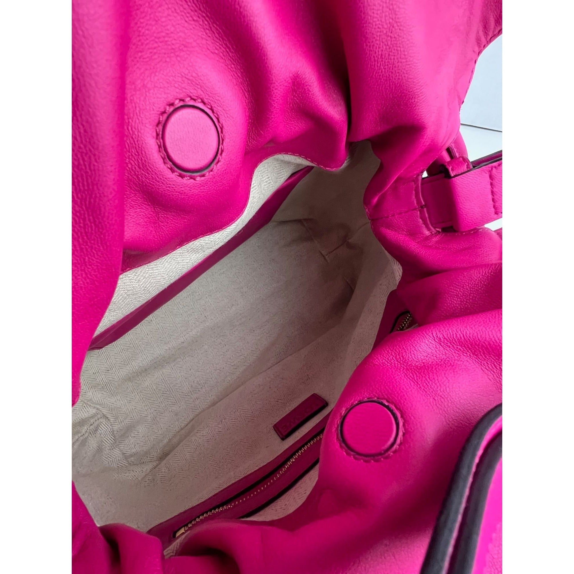 Loewe Nappa Pink Flamenco Medium Knot Shoulder Bag - 4