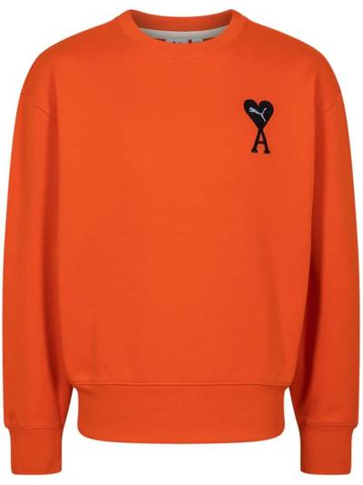 PUMA embroidered-logo sweatshirt outlook