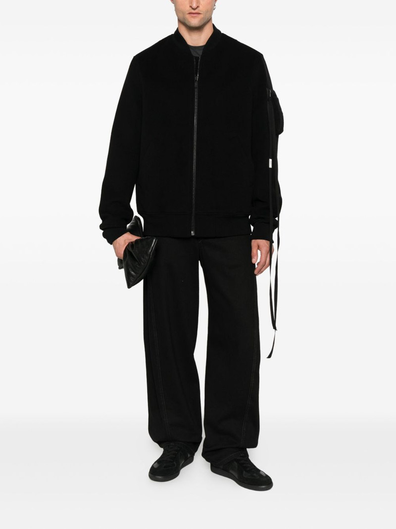 Ann Demeulemeester zip-fastening bomber jacket outlook