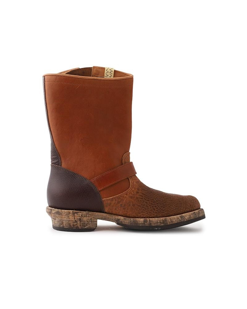 visvim T.W.O. BOOTS-FOLK BROWN outlook