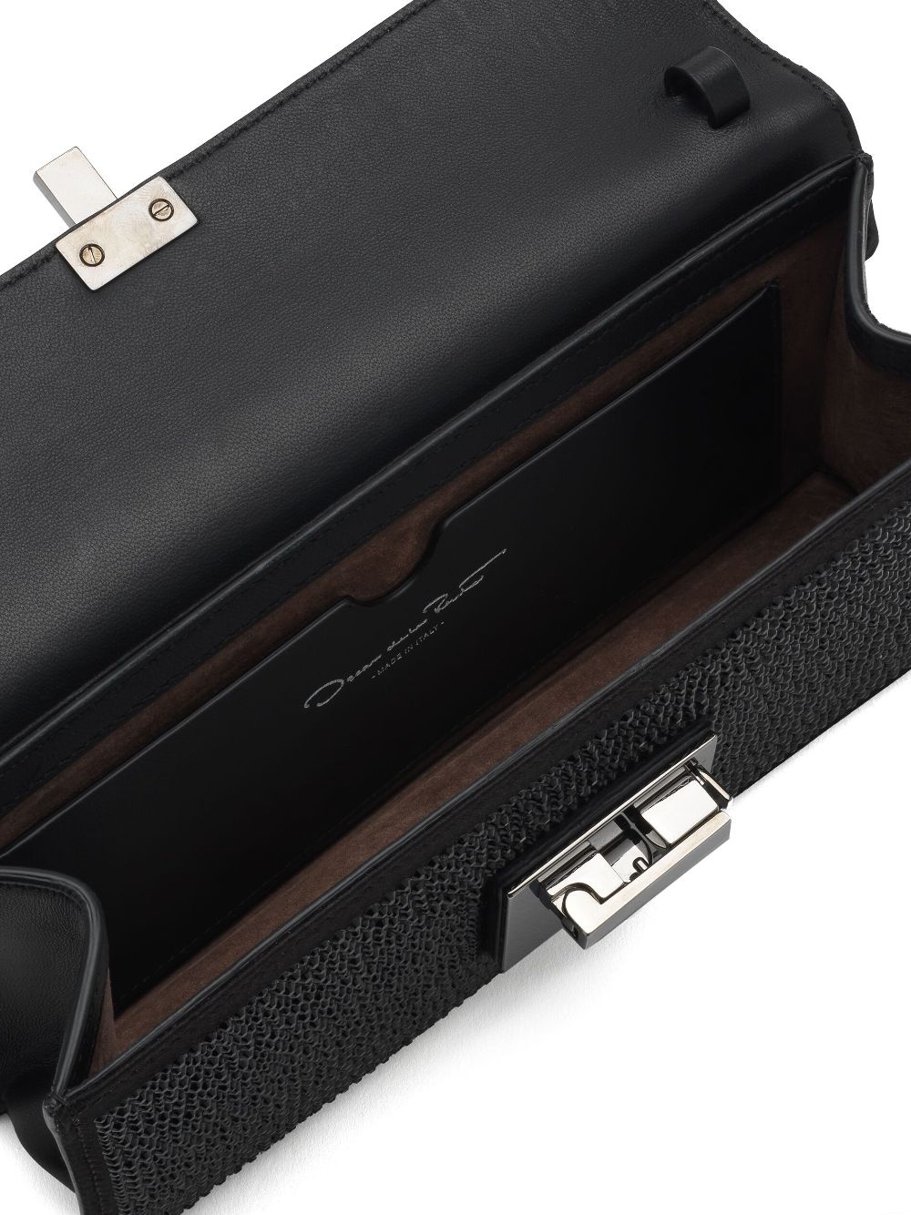 Crystal Pavé Alibi clutch - 3