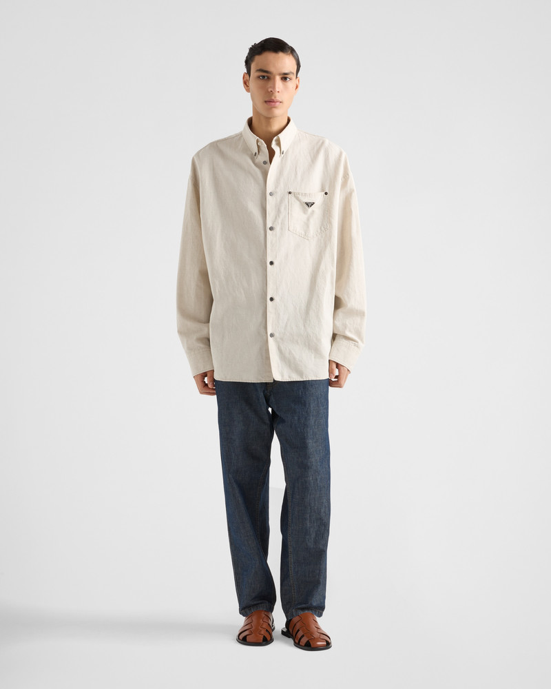 Prada Chambray shirt outlook