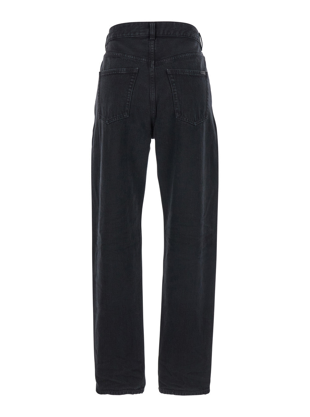Saint Laurent Women 'Vanessa' Black Five-Pocket Style Jeans In Cotton Woman - 2