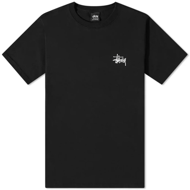 Stussy Basic Stussy 안료 염색 티 - 1