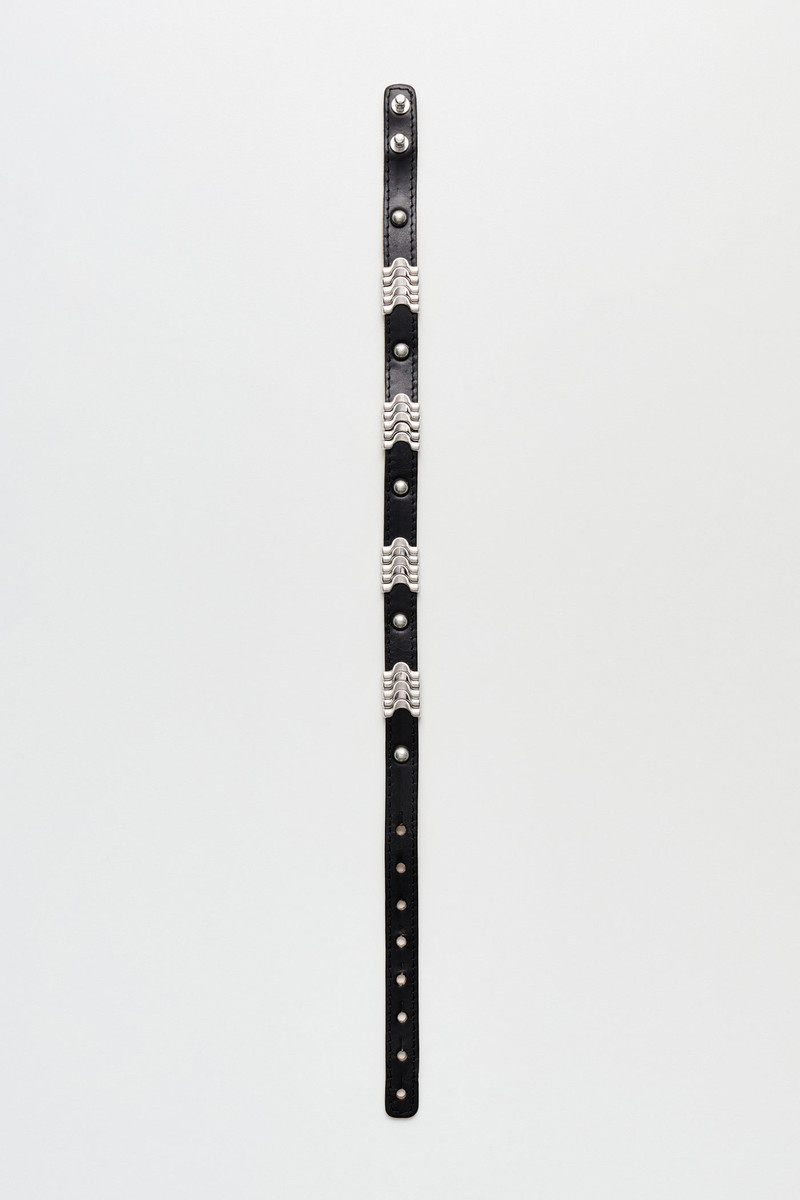 Wave Choker Black Chromexcel Leather 4