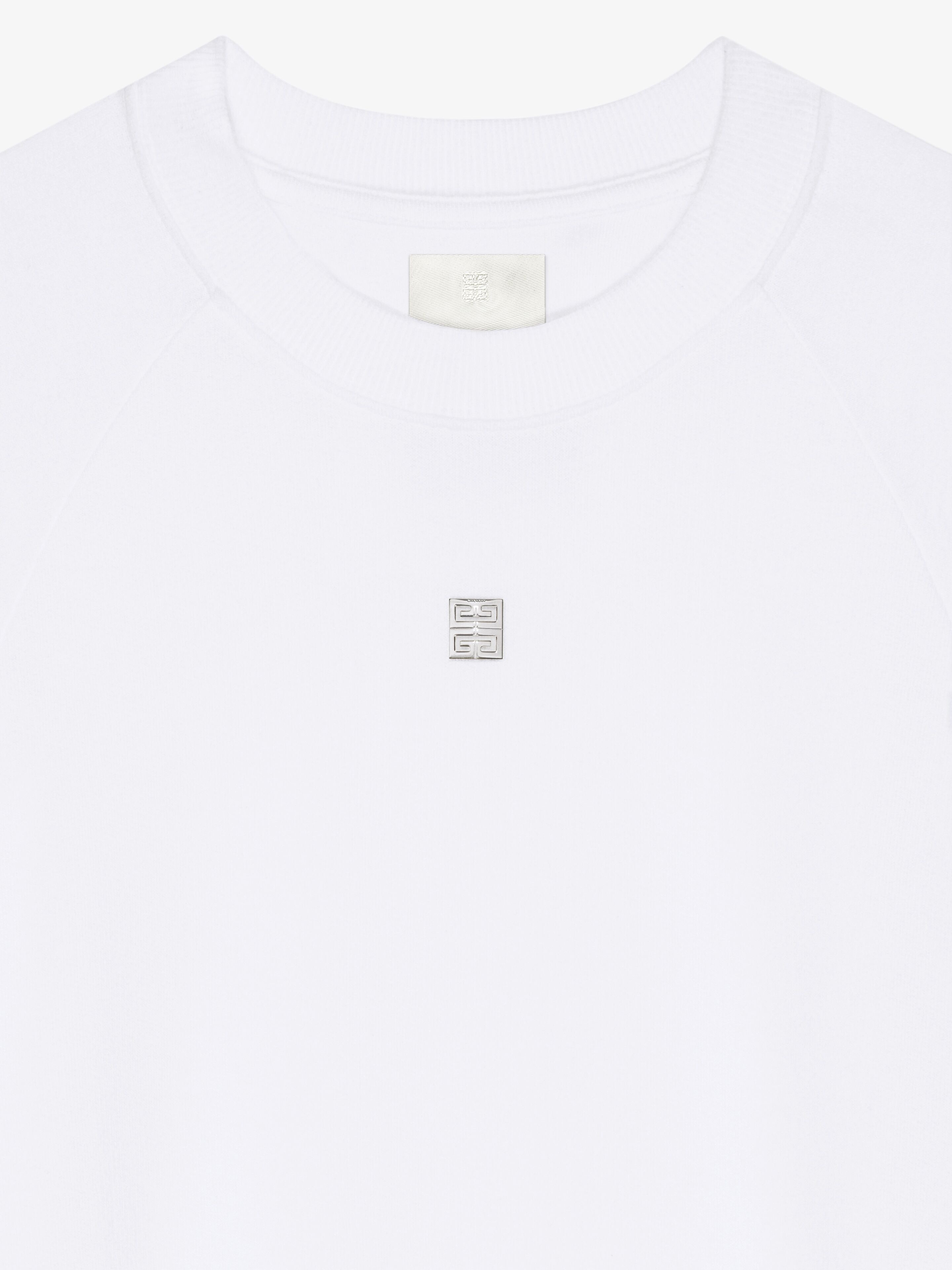 SLIM FIT SWEATSHIRT IN FLEECE - 5