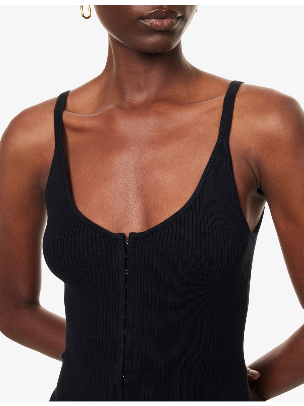 Eloise Ribbed Cotton-Blend Top - 5