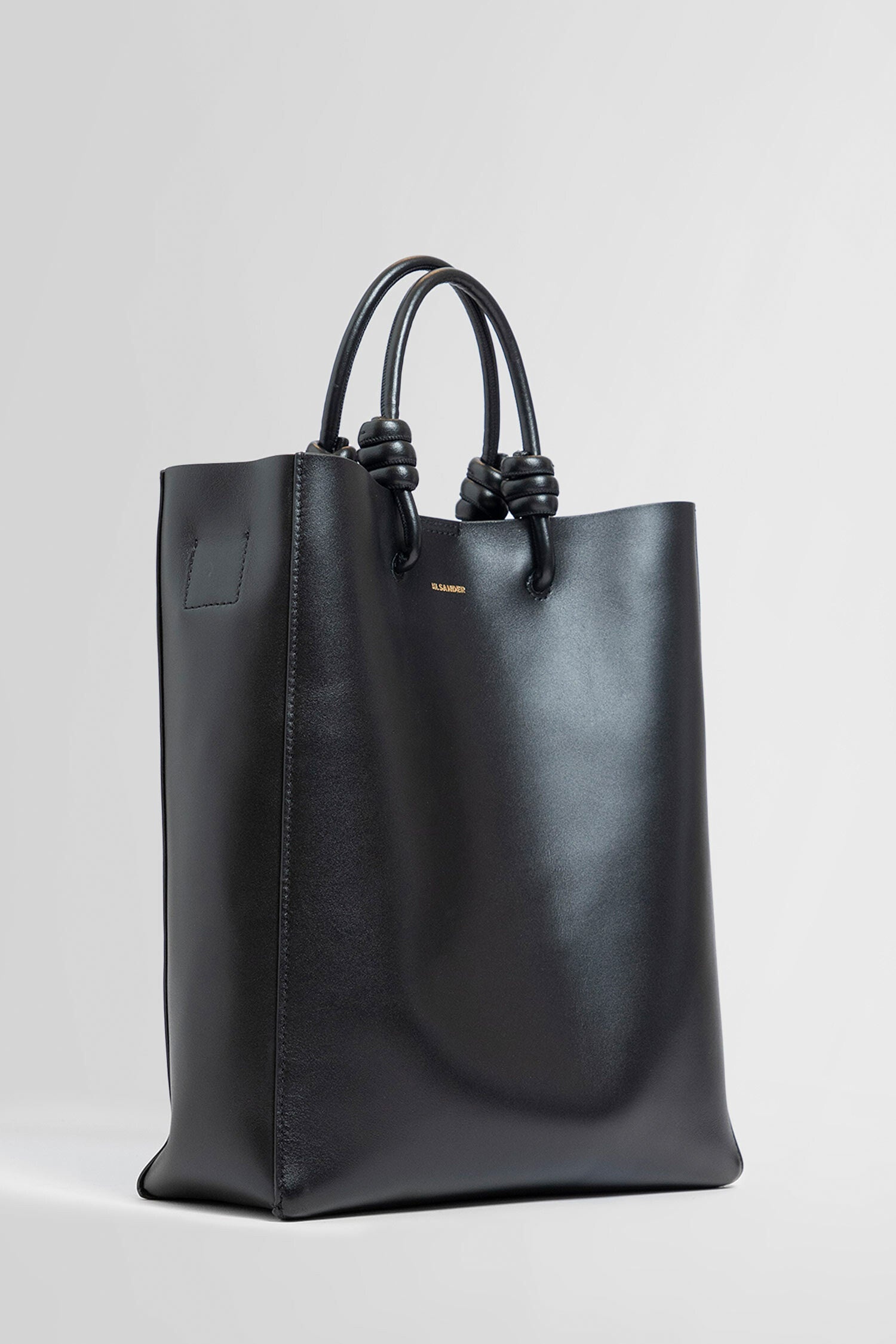 JIL SANDER WOMAN BLACK TOTE BAGS - 2