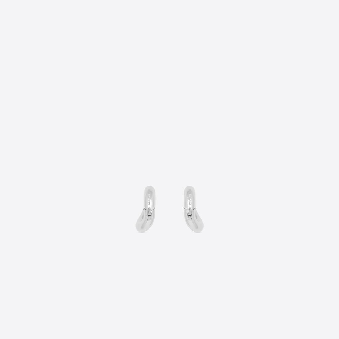 Women's Loop Xxs Earrings in Silver - 3