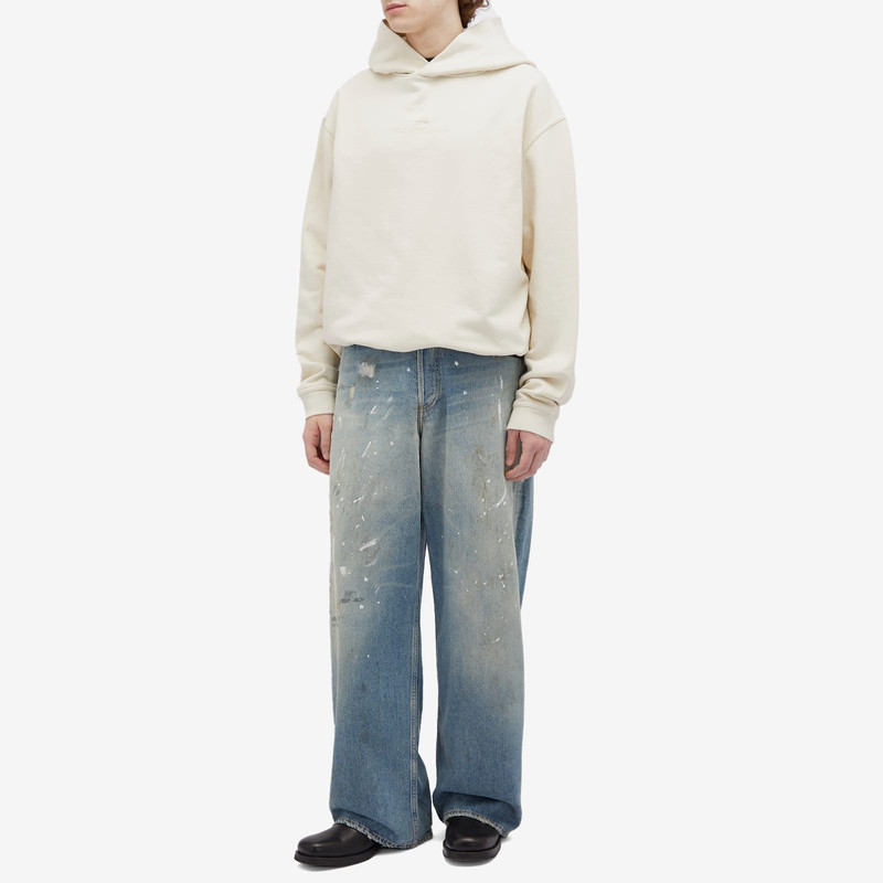 Maison Margiela Maison Margiela Upside Down Logo Hoodie outlook