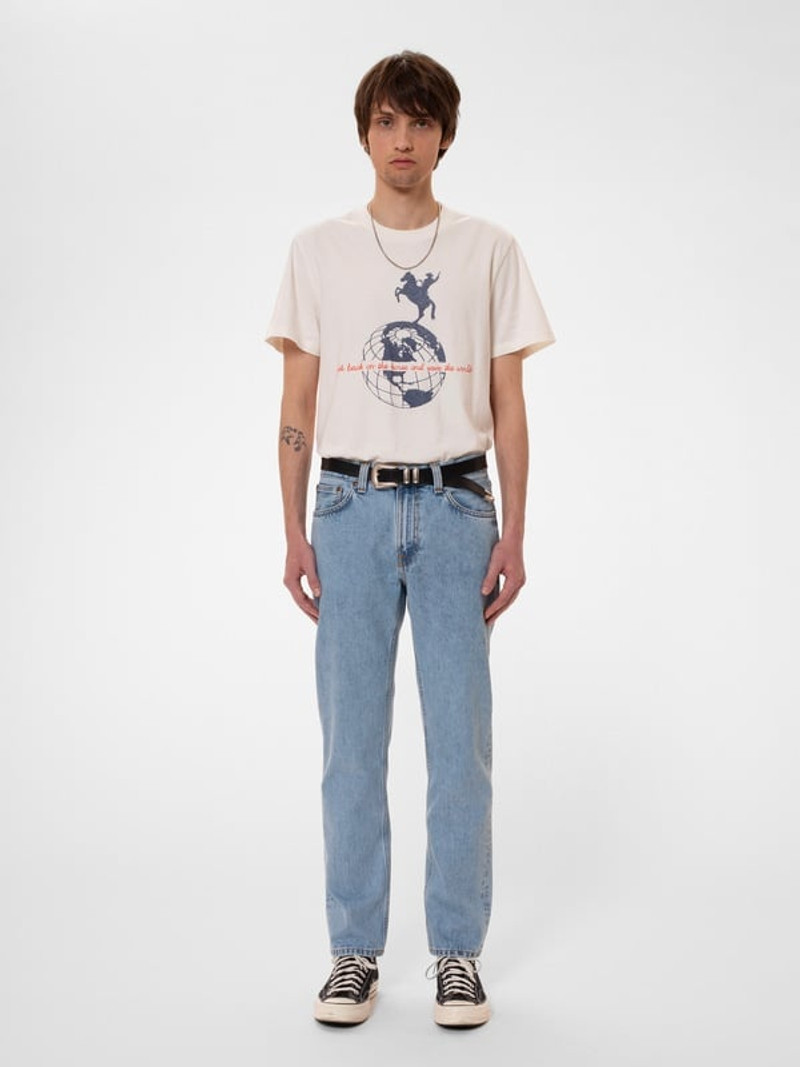 Nudie Jeans Gritty Jackson Summer Clouds outlook