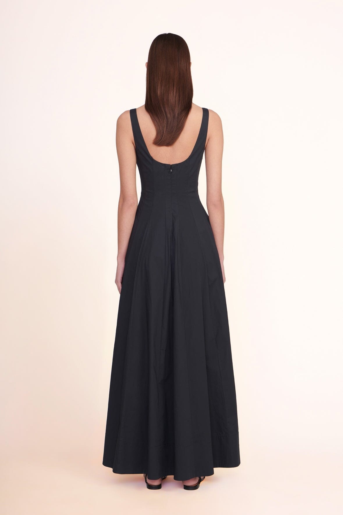 STAUD STAUD WELLS MAXI DRESS BLACK - 90-7503-BLK | REVERSIBLE
