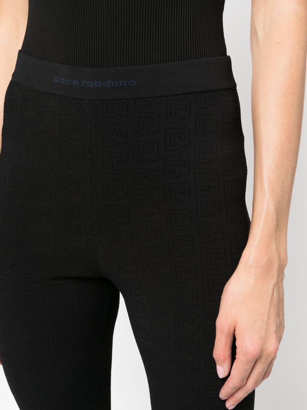 logo-waistband leggings - 5