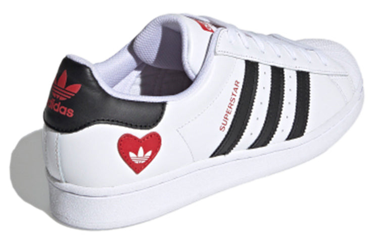 adidas Superstar 'Valentine's Day White Black' FZ1807 - 4