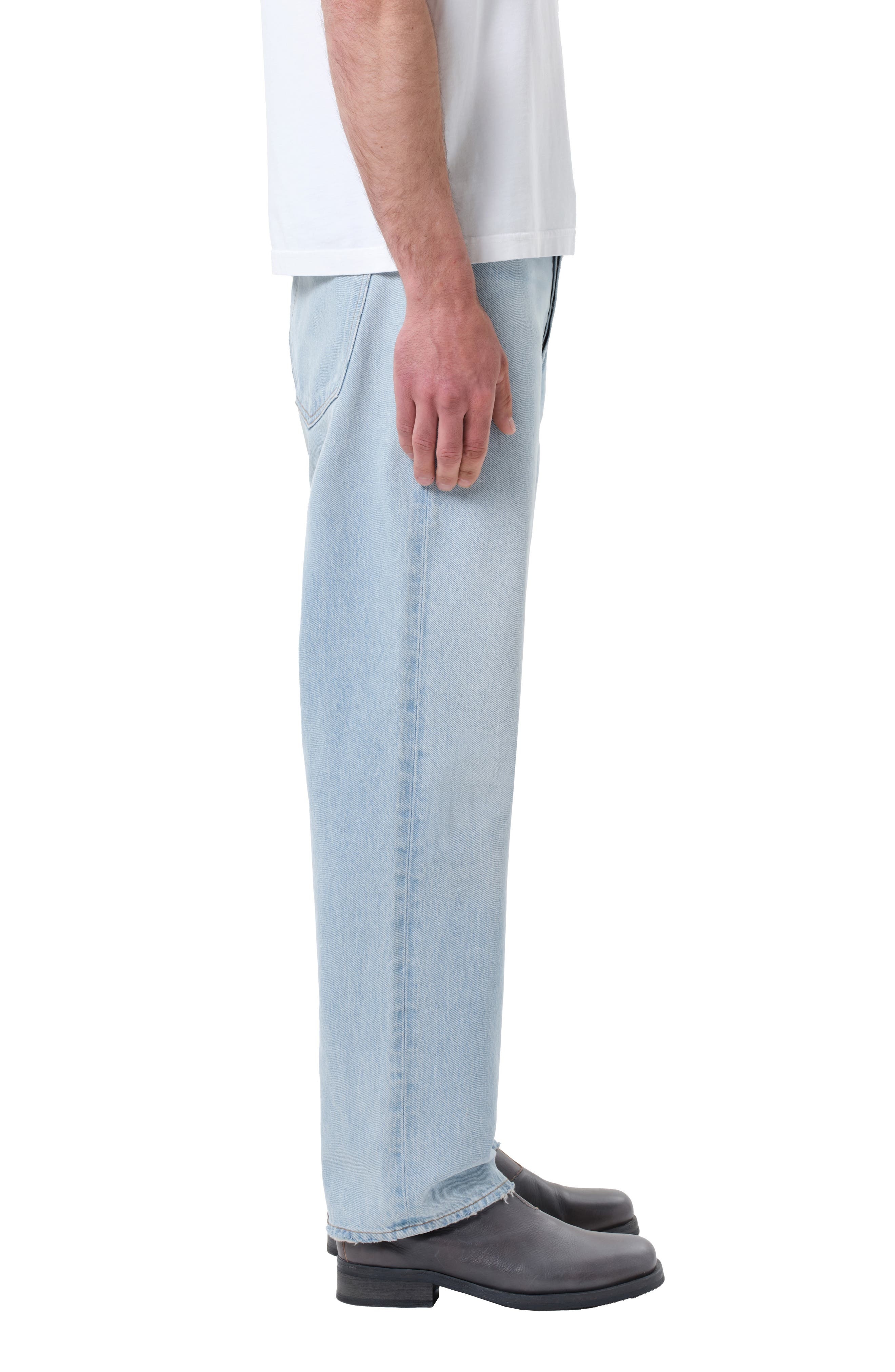 AGOLDE '90s Mid Rise Relaxed Straight Leg Jeans in Extract at Nordstrom - 3
