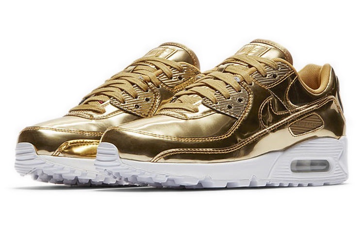 (WMNS) Nike Air Max 90 'Metallic Pack - Gold' CQ6639-700 - 3