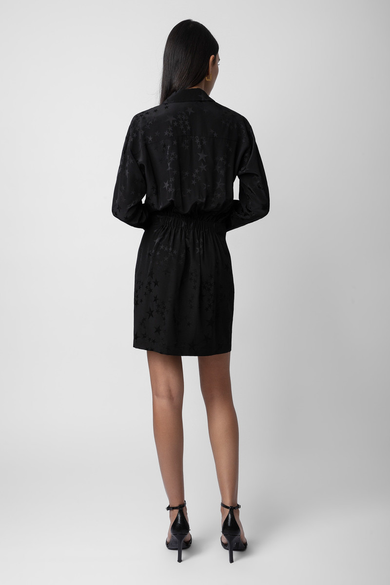 Ravy Silk Jacquard Dress 4